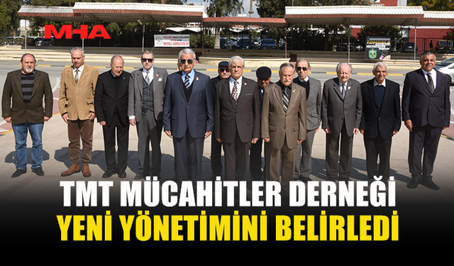 TMT MÜCAHİTLER DERNEĞİ OLAĞAN GENEL KURULU TAMAMLANDI