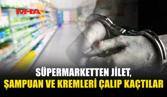 DEMİRHAN’DA SÜPERMARKETTEN ÜRÜN ÇALAN İKİ ZANLI TUTUKLANDI