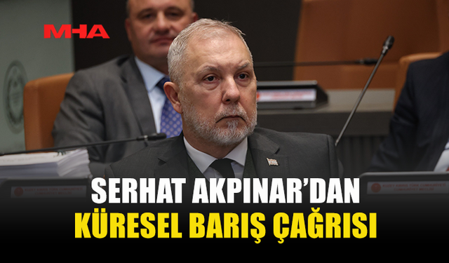 SERHAT AKPINAR’DAN BARIŞ ÇAĞRISI