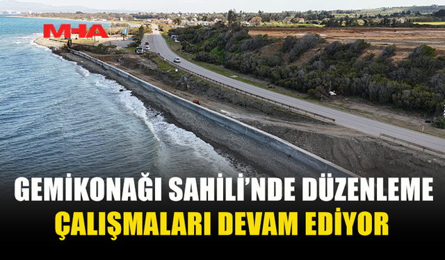 LEFKE BELEDİYESİ SAHİL ŞERİDİNİ GÜÇLENDİRİYOR