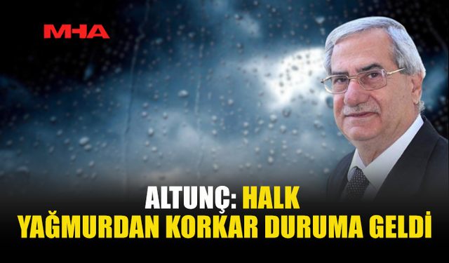 ALTUNÇ: PLANLI ŞEHİRLEŞME OLMADAN FELAKETLER ÖNLENEMEZ