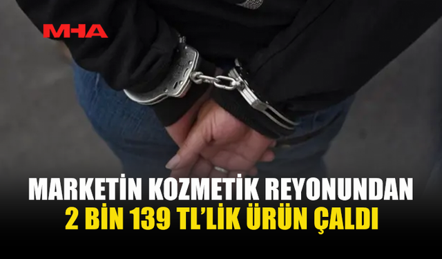 LEFKOŞA’DA MARKETTEN HIRSIZLIK YAPAN ŞAHIS TUTUKLANDI