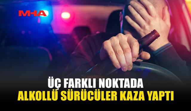 LEFKOŞA, GÖNYELİ VE GİRNE’DE ÜÇ AYRI TRAFİK KAZASI YAŞANDI