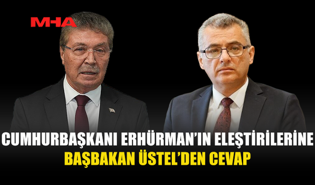 ÜSTEL’DEN, ERHÜRMAN’IN HP ÖDENEĞİNİ DÜZENLEYEN YASA GÜCÜNDE KARARNAMEYLE İLGİLİ AÇIKLAMASINA YANIT