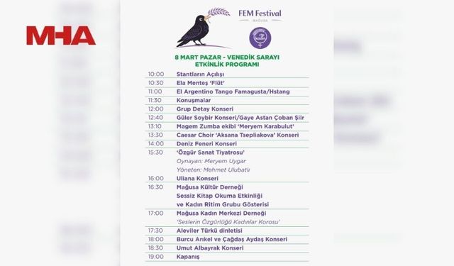 CTP KADIN ÖRGÜTÜ GAZİMAĞUSA’DA “FEM FESTİVAL” DÜZENLİYOR