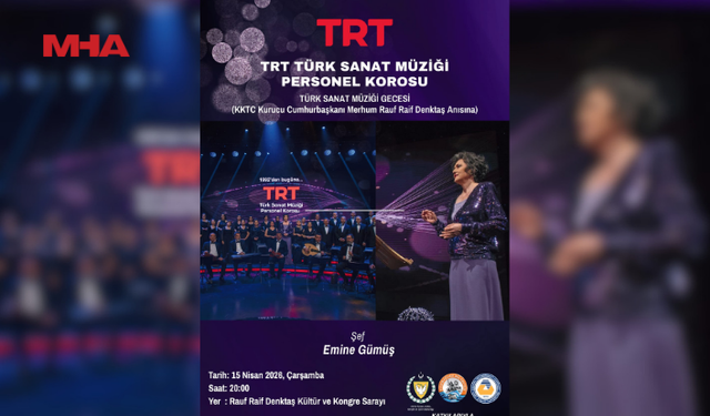 RAUF RAİF DENKTAŞ ANISINA “TÜRK SANAT MÜZİĞİ GECESİ” DÜZENLENİYOR