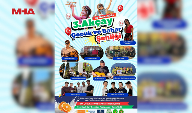AKÇAY 3. ÇOCUK VE BAHAR ŞENLİĞİ PAZAR GÜNÜ