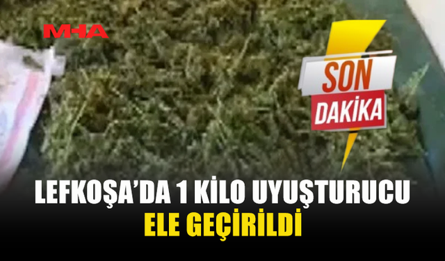 TURİST OLARAK GELDİ, 1 KİLO MADDE İLE YAKALANDI!