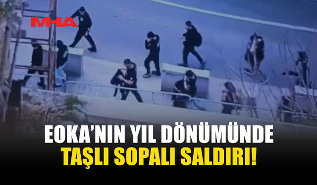 EOKA YIL DÖNÜMÜNDE YİĞİTLER BURCU’NA SALDIRI