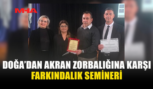 GÜVENLİ GELECEK İÇİN EL ELE: AKRAN ZORBALIĞINA KARŞI FARKINDALIK BULUŞMASI