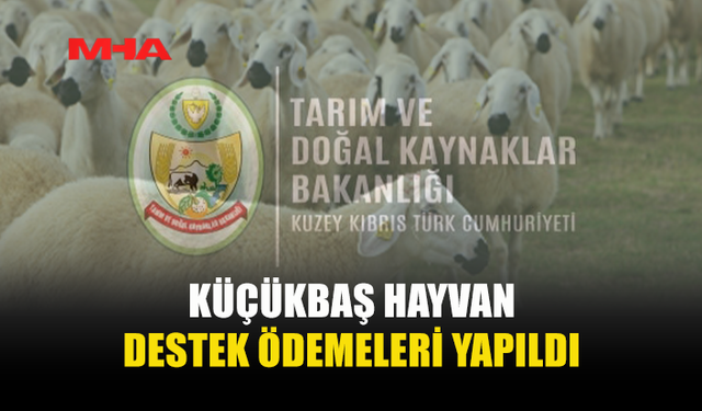 OCAK-HAZİRAN DÖNEMİ DESTEKLERİ ÖDENDİ