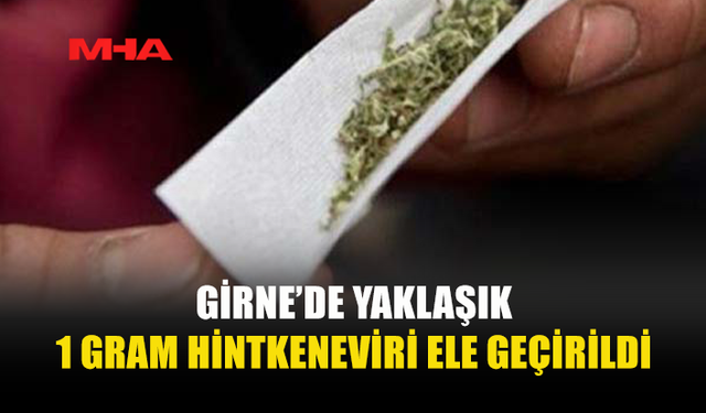 23 YAŞINDAKİ ŞAHISIN EVİNDE UYUŞTURUCU ELE GEÇİRİLDİ