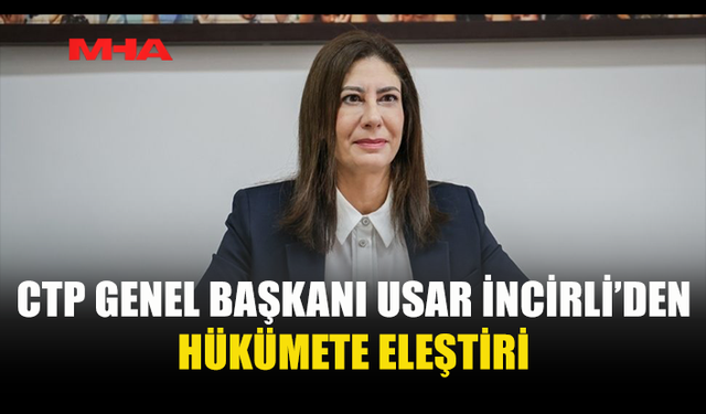USAR İNCİRLİ: HÜKÜMET TAM BİR FELÇ HALİNDE