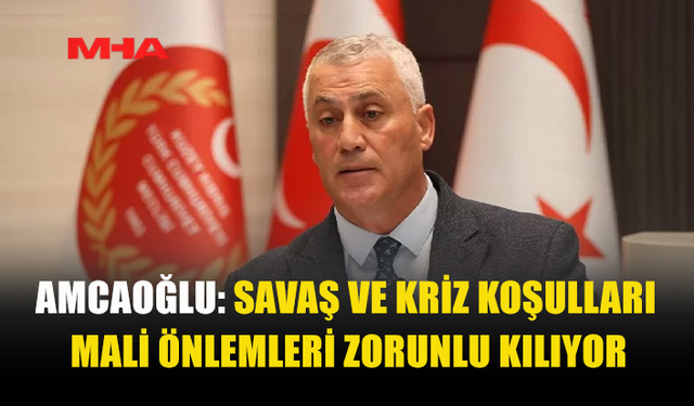 AMCAOĞLU: HAYAT PAHALILIĞI DÜZENLEMESİ ZORUNLU EKONOMİK TEDBİR