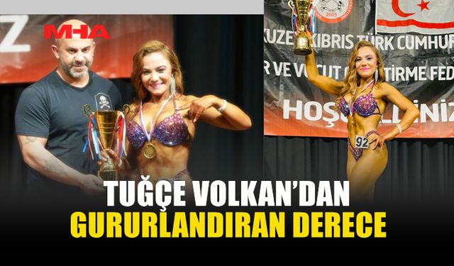 FİTNESS SAHNESİNDE TUĞÇE VOLKAN RÜZGARI