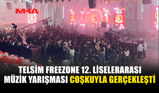 LİSELERARASI MÜZİK YARIŞMASI COŞKUYLA GERÇEKLEŞTİ