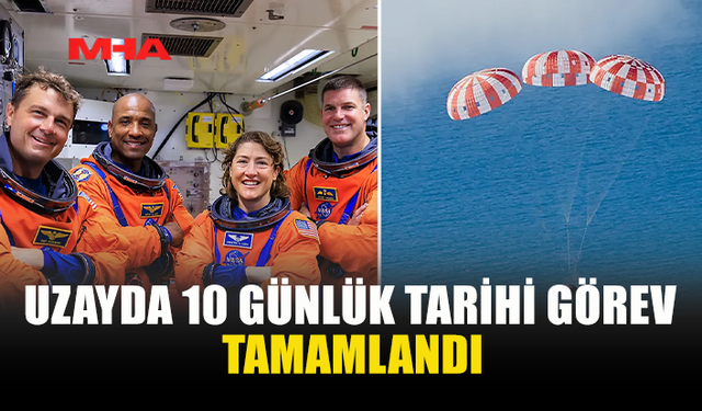 ARTEMIS II GÖREVİ BAŞARIYLA TAMAMLANDI