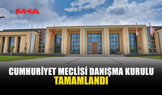 CUMHURİYET MECLİSİ DANIŞMA KURULU TOPLANDI