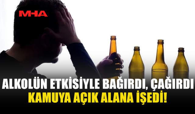 GİRNE’DE SARHOŞ ŞAHIS SUÇÜSTÜ TUTUKLANDI