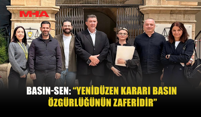 BASIN-SEN'DEN YENİDÜZEN'E DESTEK