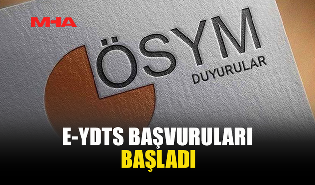 ÖSYM 2026 E-YDTS TAKVİMİNİ AÇIKLADI