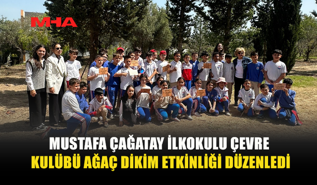 ÖMER ANIL 20'NCİ YIL ANI ORMANI’NDA AĞAÇ DİKİM ETKİNLİĞİ DÜZENLEDİ