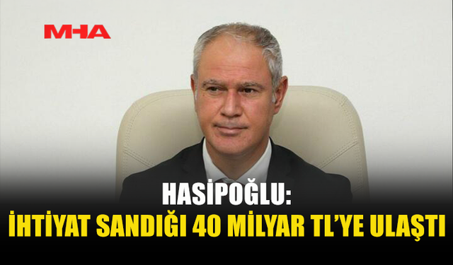 HASİPOĞLU’NDAN FAİZ TARTIŞMALARINA YANIT