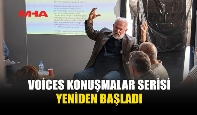 VOİCES KONUŞMALAR SERİSİ YENİDEN BAŞLADI, İLK KONUK METE HATAY OLDU