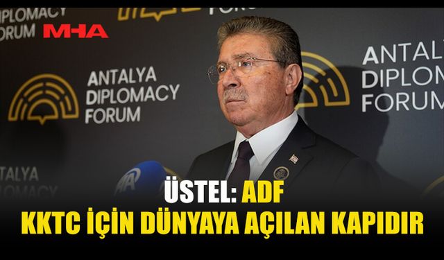 ÜSTEL: KIBRIS GERÇEKLERİNİ DÜNYAYA ANLATIYORUZ