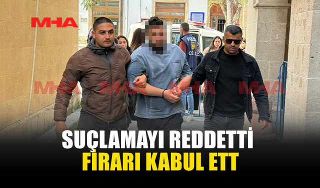 HIRSIZLIĞI İNKÂR ETTİ, KAÇIŞI İTİRAF ETTİ