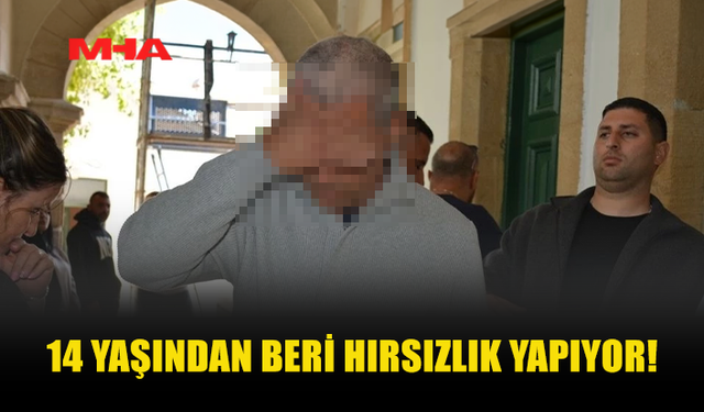 DEFALARCA YAKALANDI, YİNE HIRSIZLIK YAPTI