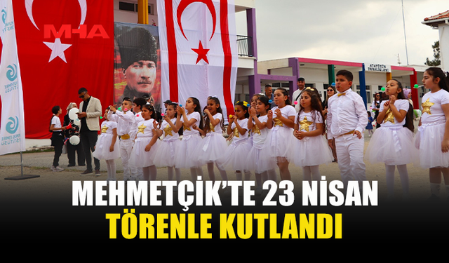 TC LEFKOŞA BÜYÜKELÇİLİĞİ VE YUNUS EMRE ENSTİTÜSÜ 23 NİSAN DOLAYISIYLA MEHMETÇİK İLKOKULU’NDA ETKİNLİK DÜZENLEDİ