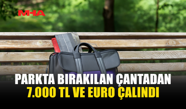 GÖNYELİ'DE PARKTA BIRAKILAN ÇANTADAN PARA ÇALINDI