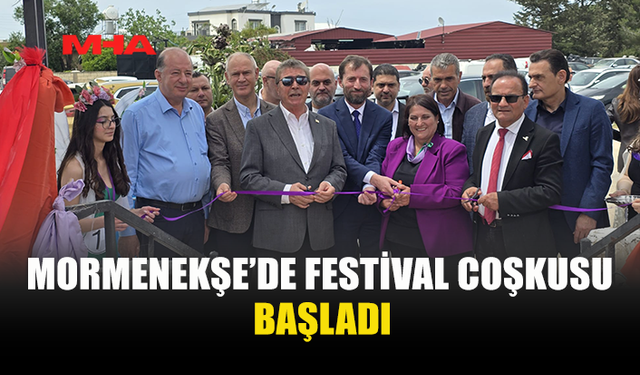 14. MORMENEKŞE ENGİNAR FESTİVALİ BAŞBAKAN ÜSTEL TARAFINDAN AÇILDI