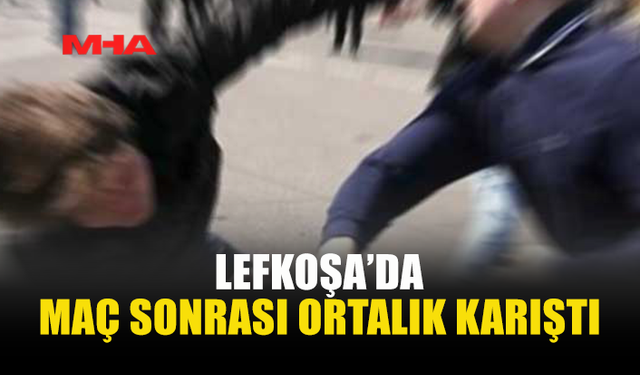 MAÇ SONRASI ÇIKAN KAVGADA 3 KİŞİ YARALANDI