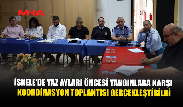 İSKELE İLÇE EMNİYET KURULU TOPLANTISI YAPILDI