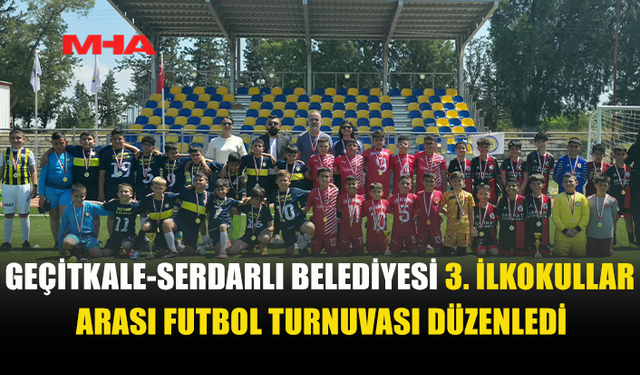 GEÇİTKALE’DE MİNİKLERDEN BÜYÜK TURNUVA