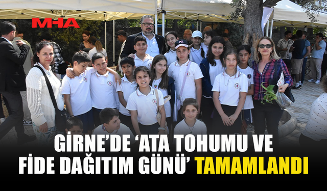 GİRNE’DE 22 BİN ATA TOHUMU DAĞITILDI