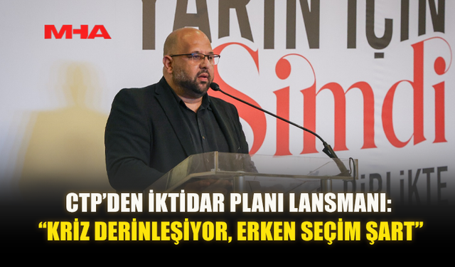 KİŞİ: HAZİRAN AYINDA YAPACAĞIMIZ LANSMANLA İKTİDAR PLANIMIZI KAMUOYUNA SUNACAĞIZ