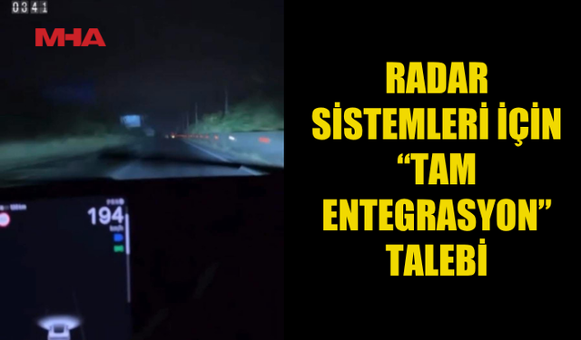 200 KM HIZLA TEHLİKELİ SÜRÜŞ KAYDEDİLDİ