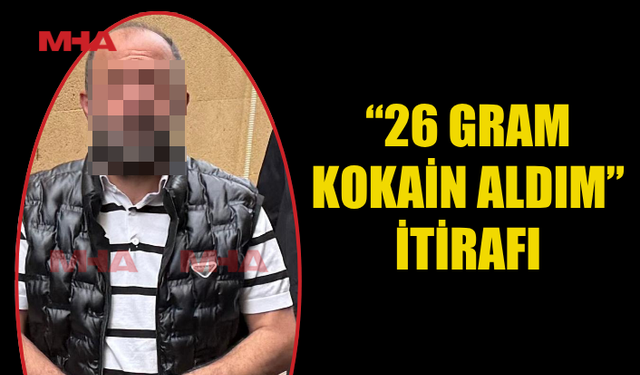 TURİST GELDİ, UYUŞTURUCUYLA YAKALANDI