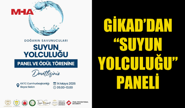 GİKAD “SUYUN YOLCULUĞU” PANELİ YAPILIYOR