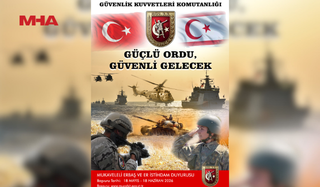 GÜVENLİK KUVVETLERİ KOMUTANLIĞI PERSONEL ALACAK
