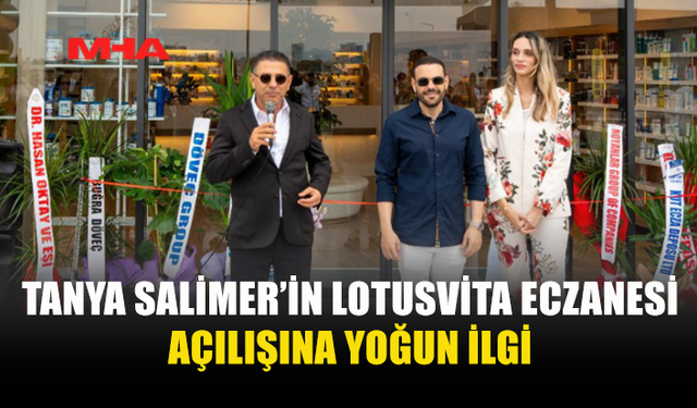 LOTUSVİTA ECZANESİ YENİBOĞAZİÇİ’NDE AÇILDI