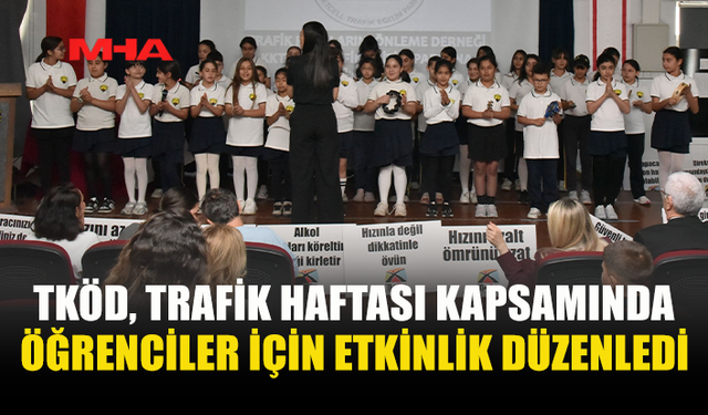 TKÖD TRAFİK GÜVENLİĞİ İÇİN ÖĞRENCİLERLE BULUŞTU