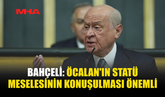BAHÇELİ: “T*RÖRSÜZ TÜRKİYE MİLLİ HEDEFİMİZDİR”
