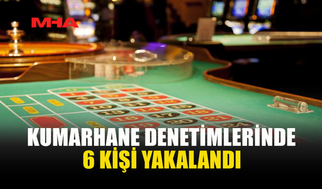 KUMARHANELERE YÖNELİK DENETİM YAPILDI