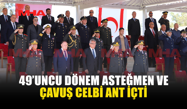 GKK’DA 49’UNCU DÖNEM ANT İÇME TÖRENİ YAPILDI