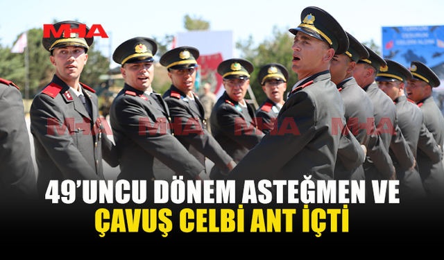 GKK’DA 49’UNCU DÖNEM ANT İÇME TÖRENİ YAPILDI