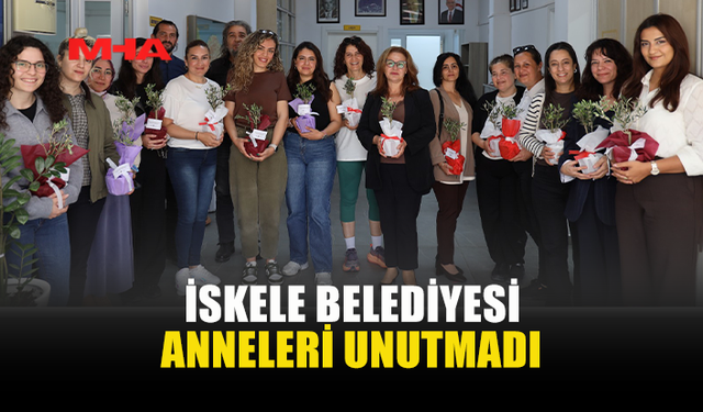 İSKELE BELEDİYESİ ANNELERE ZEYTİN FİDANI HEDİYE ETTİ